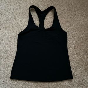 Black racer back tank Lululemon Align. size 4.